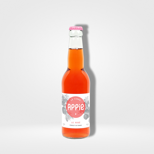 Cidre Appie Rosé verre 12 x 33cl