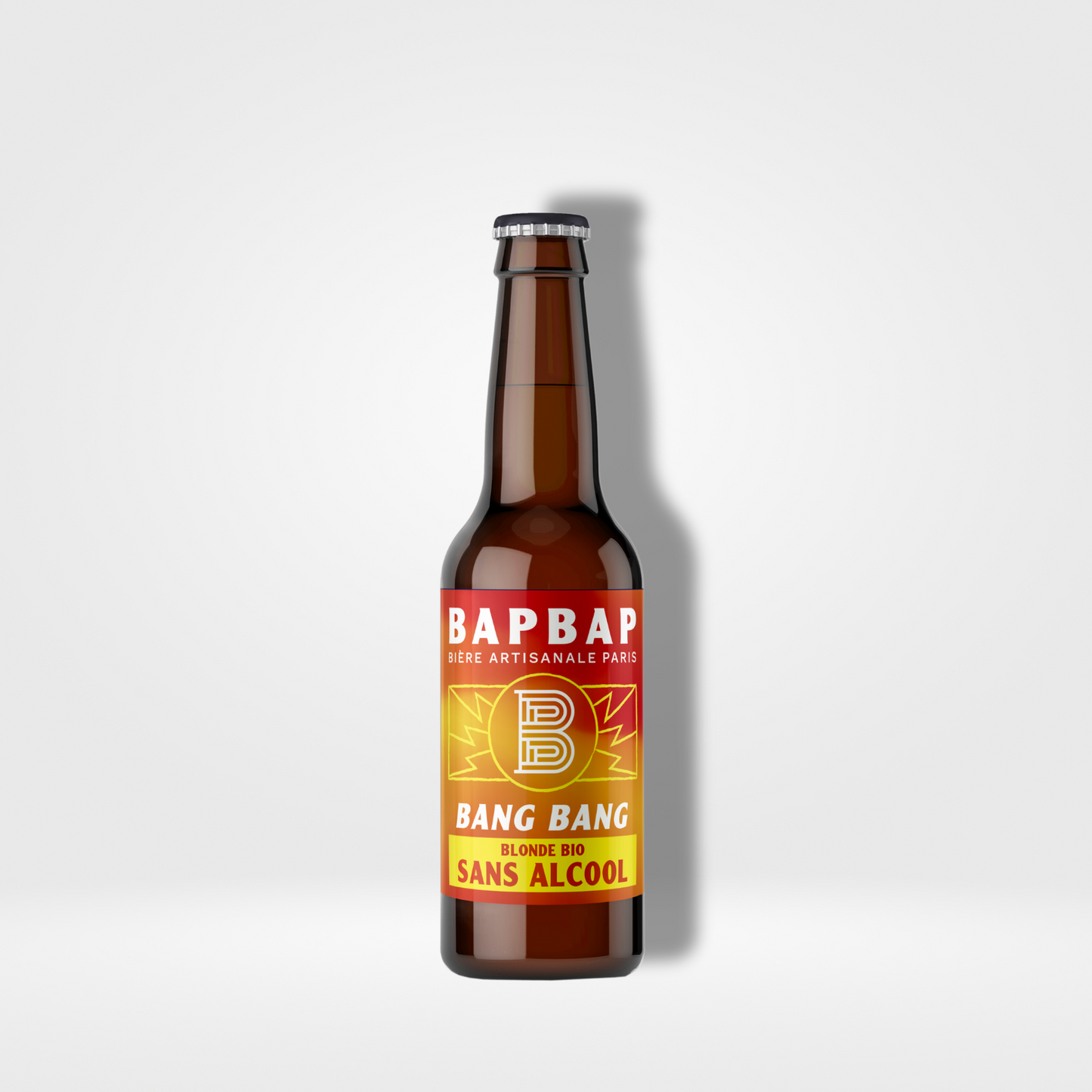 BAPBAP Bang Bang Blonde sans alcool Bio - 12 x 33cl