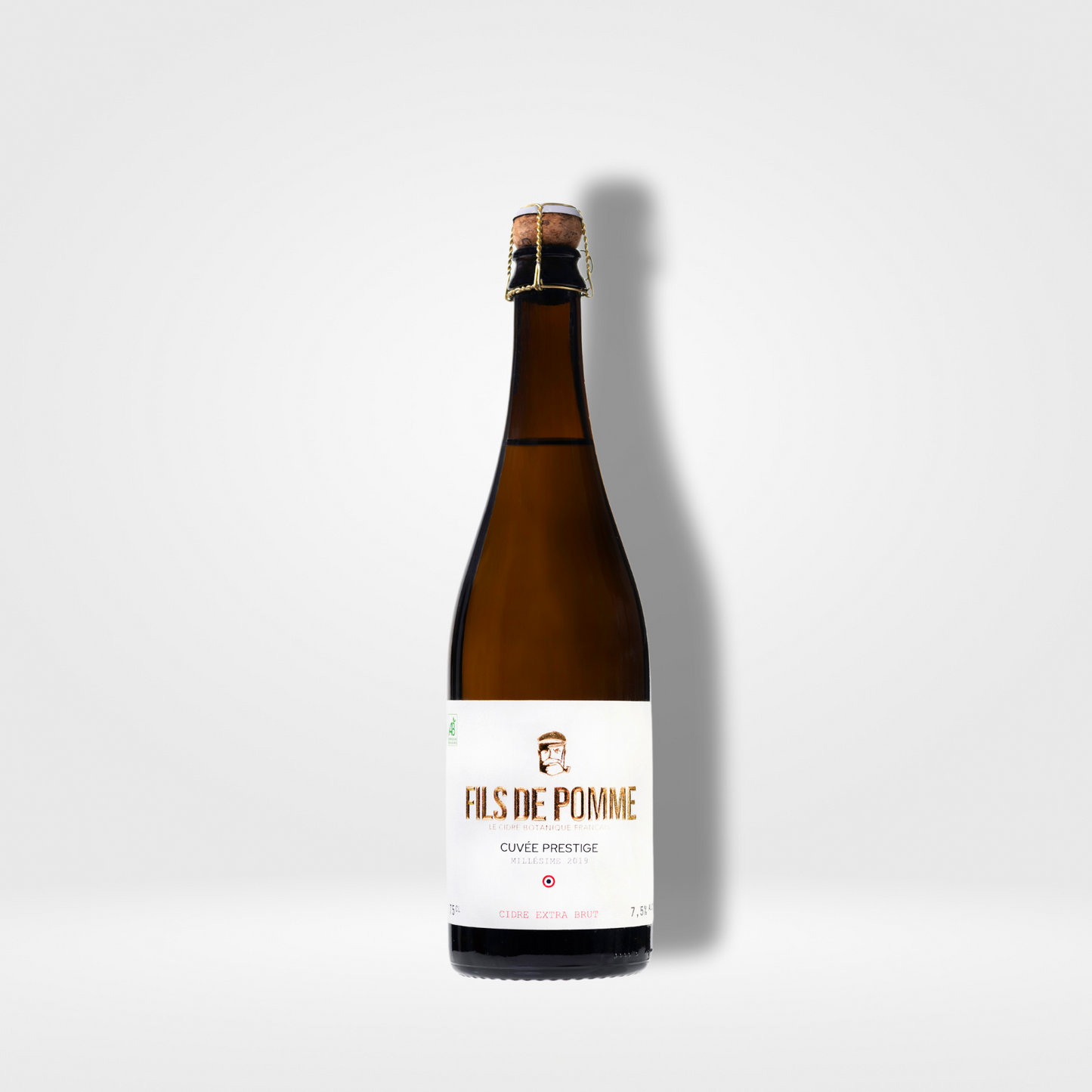 Fils de pomme La Cuvée Prestige - Cidré milésime 2020 verre 6 x 75cl