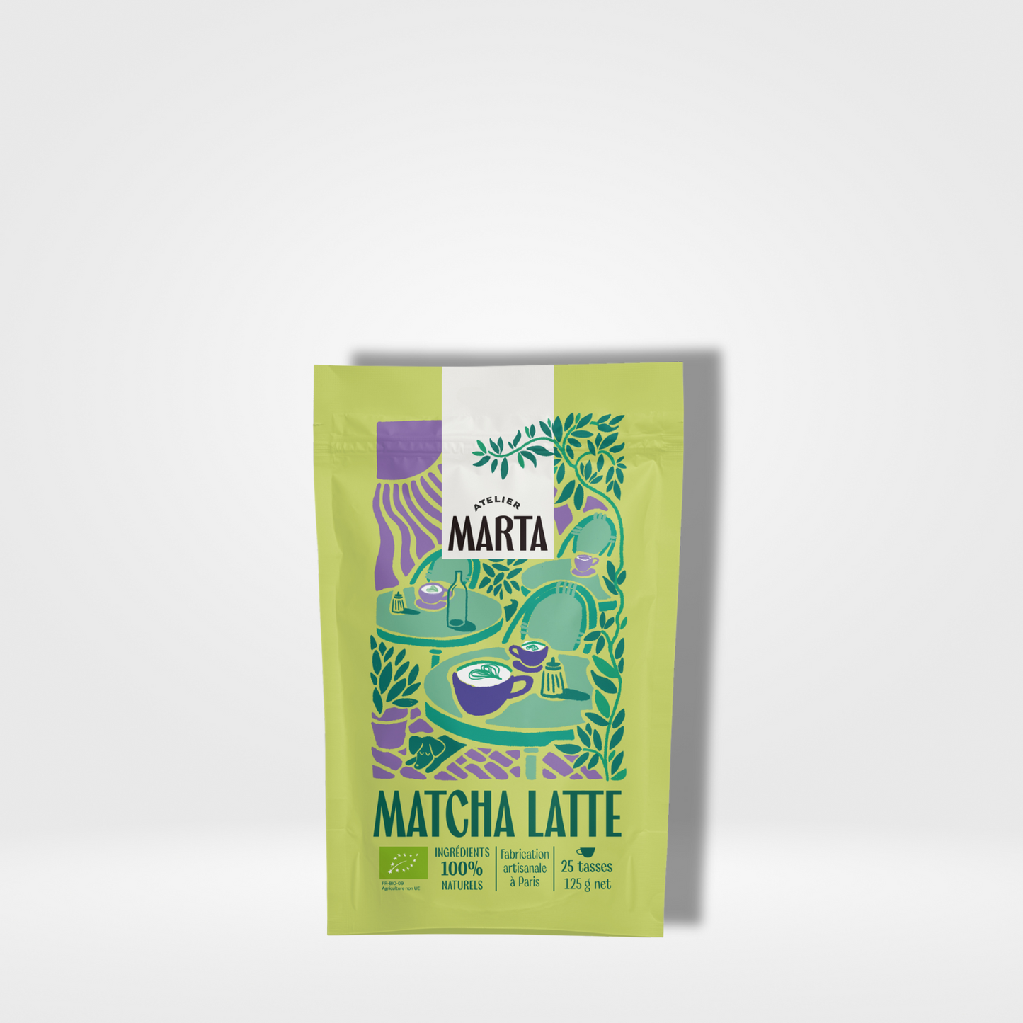 Atelier Marta Matcha Latte - 10 x 125g