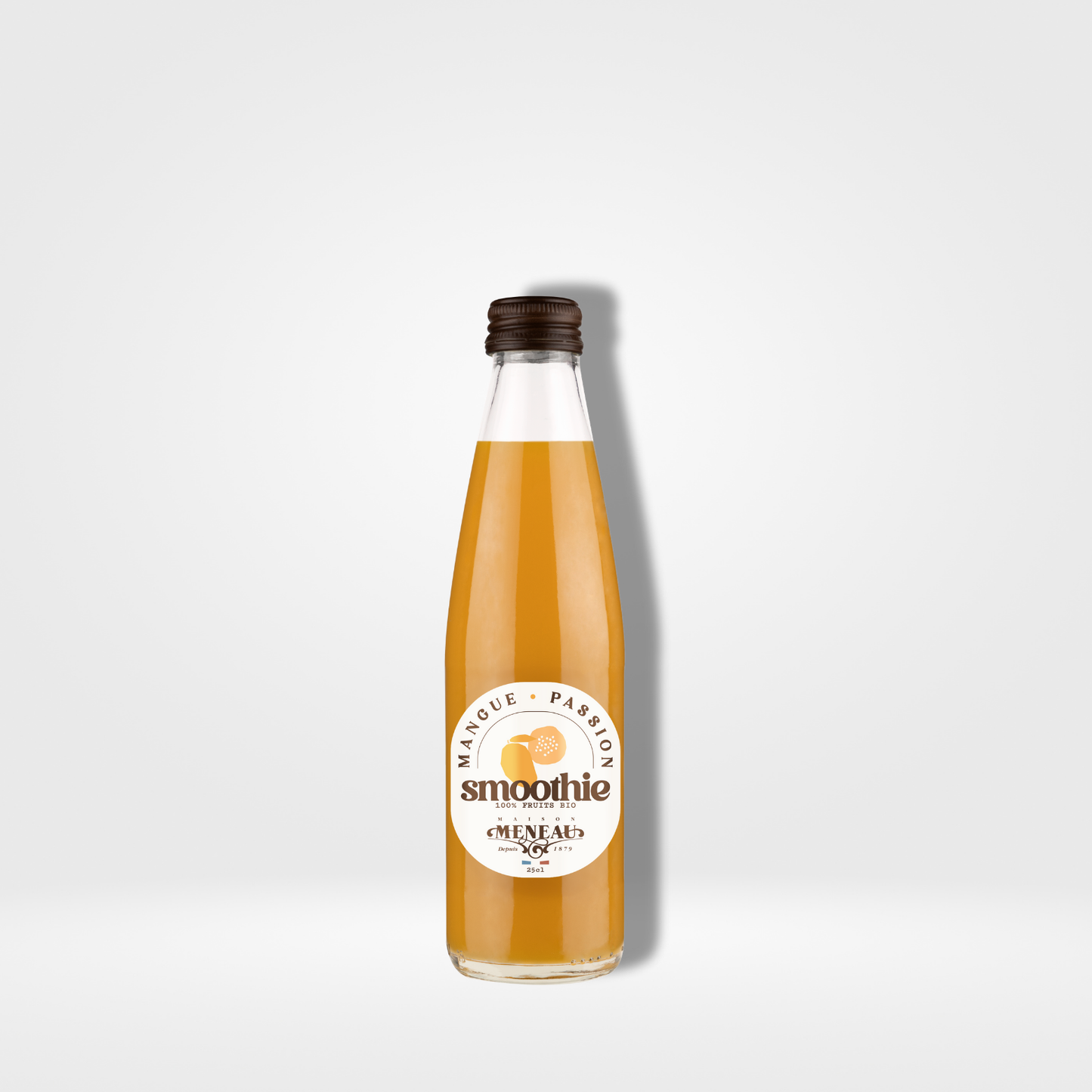 Meneau Smoothie Mangue Passion verre - 12 x 25cl