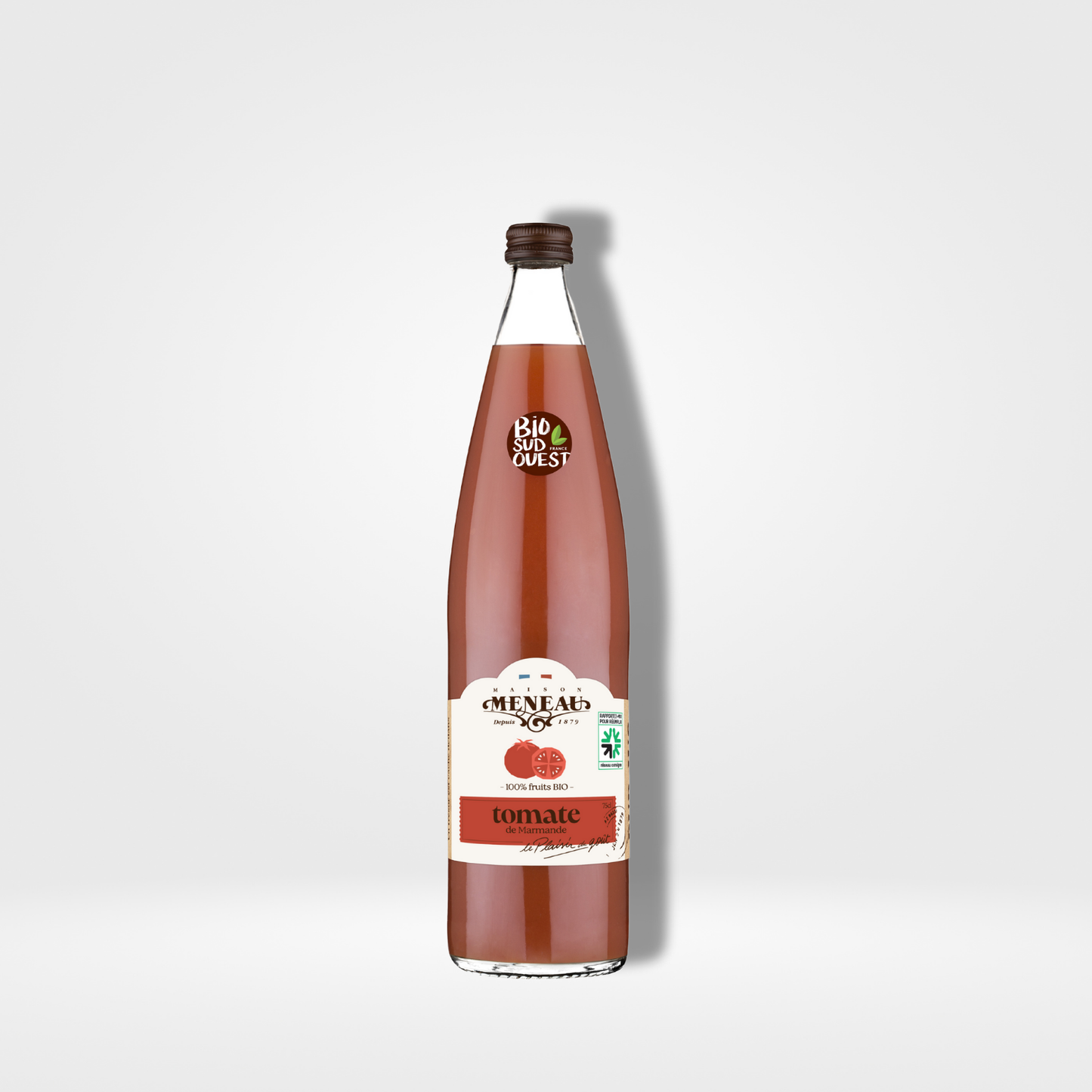 Meneau Jus de Tomate verre - 6 x 75cl