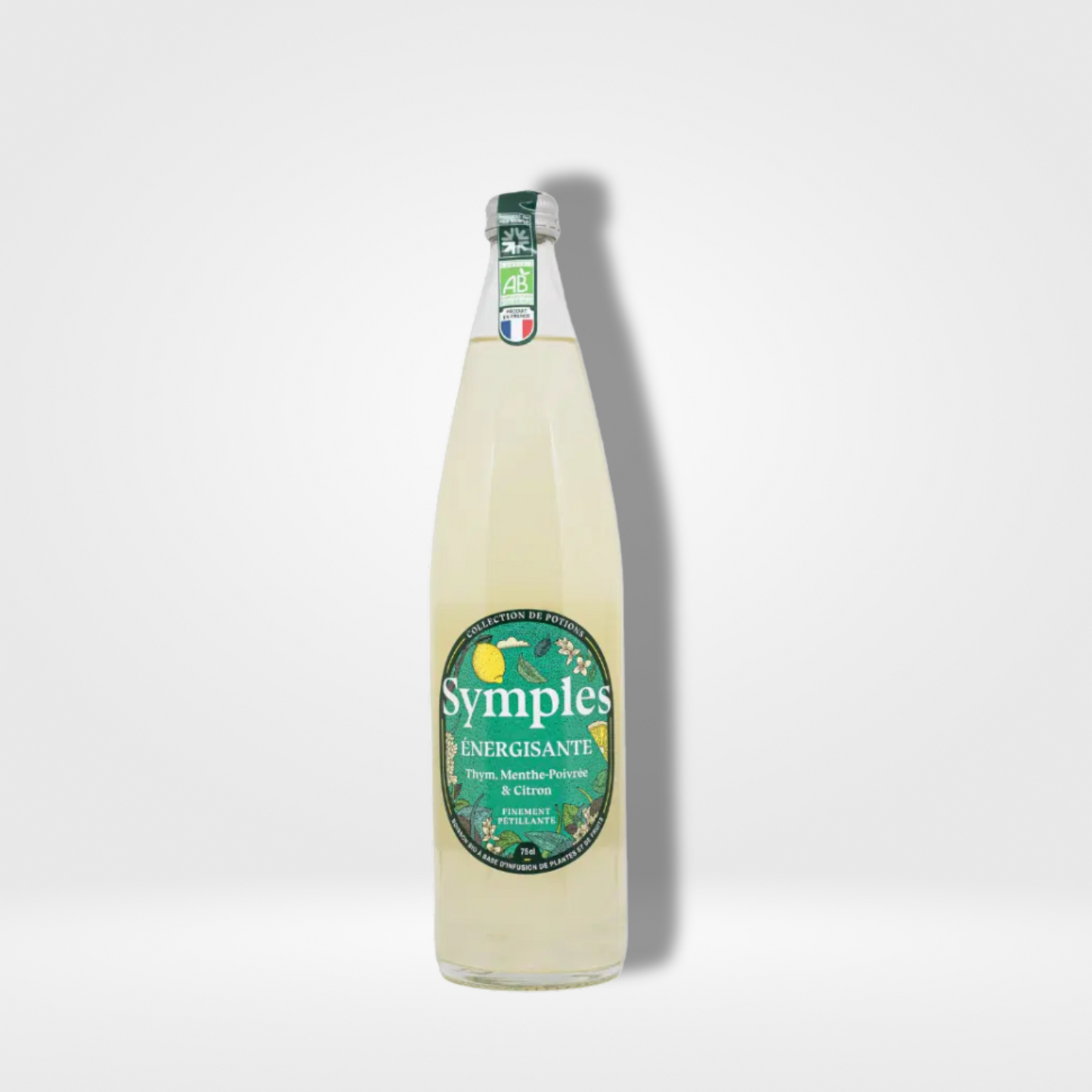 Symples - Infusion pétillante énergisante verre