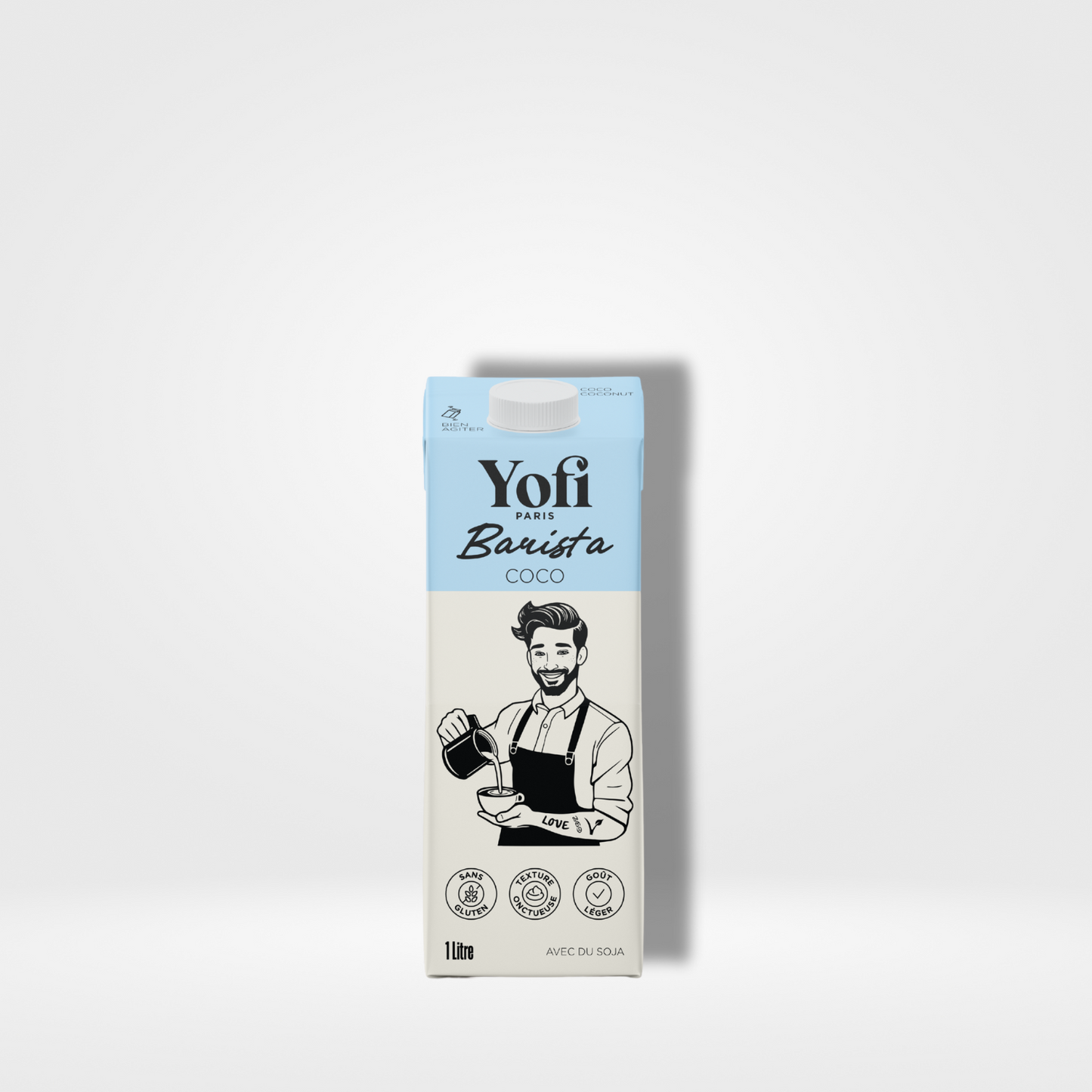 Yofi Barista Coco & Soja - 6 x 1L
