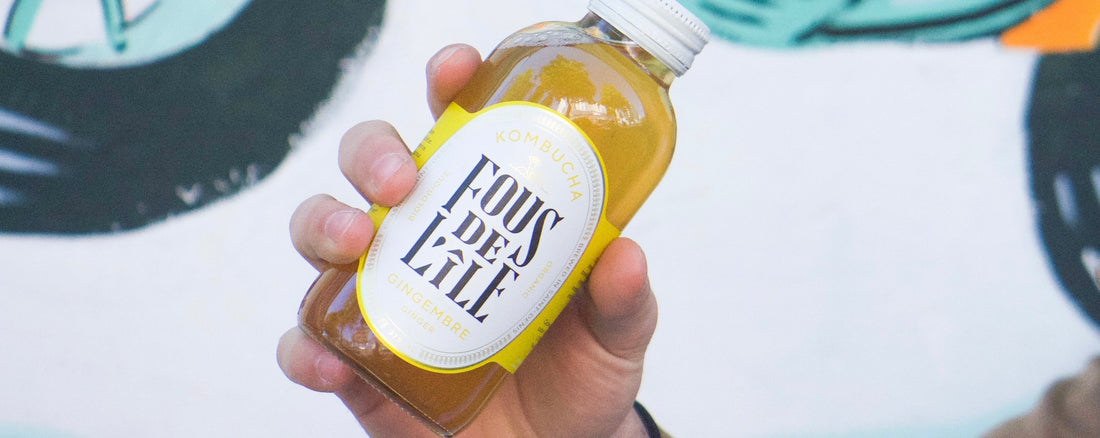 Nouveauté : Le Kombucha, les fous de L’île