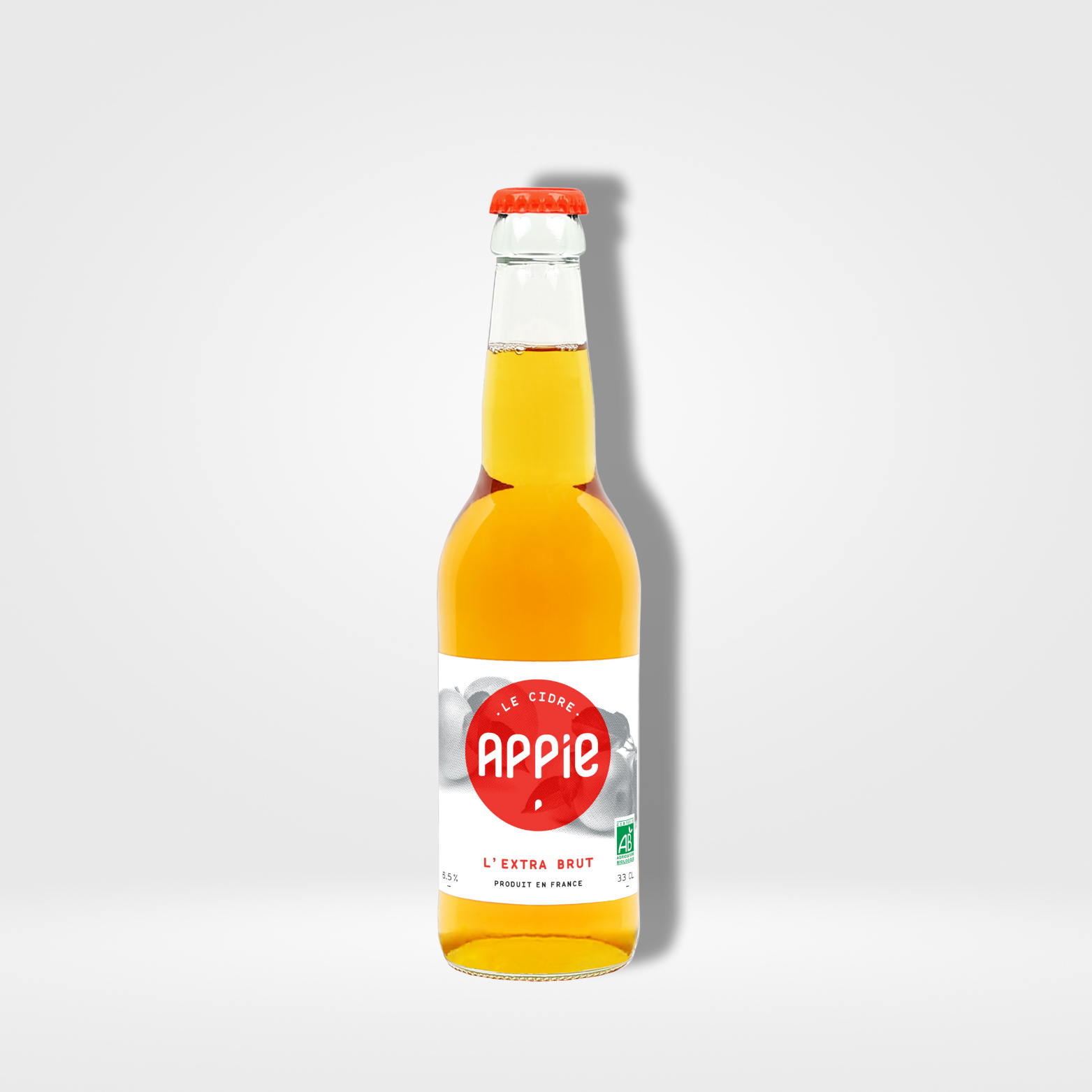 Cidre Appie Extra brut Bio verre 12 x 33cl