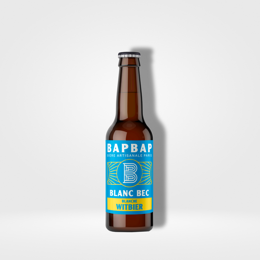 BAPBAP Blanc Bec (bière de blé) - 12 x 33cl