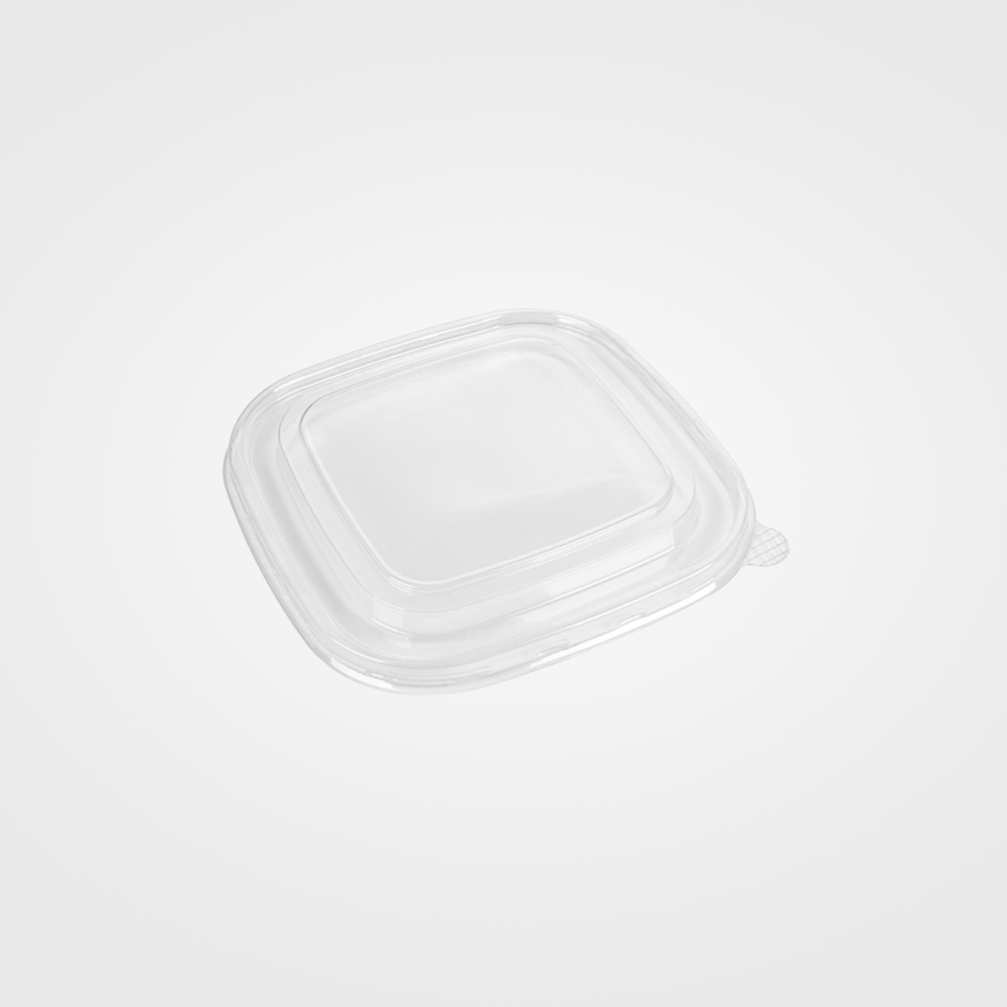 Couvercles transparents PP pour récipients carrés