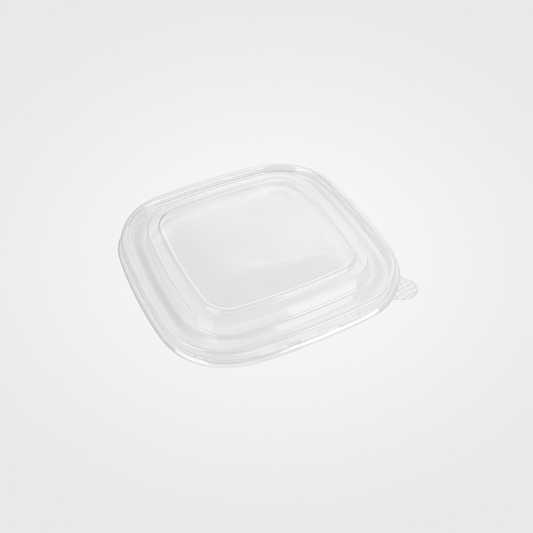 Couvercles transparents PP pour récipients carrés