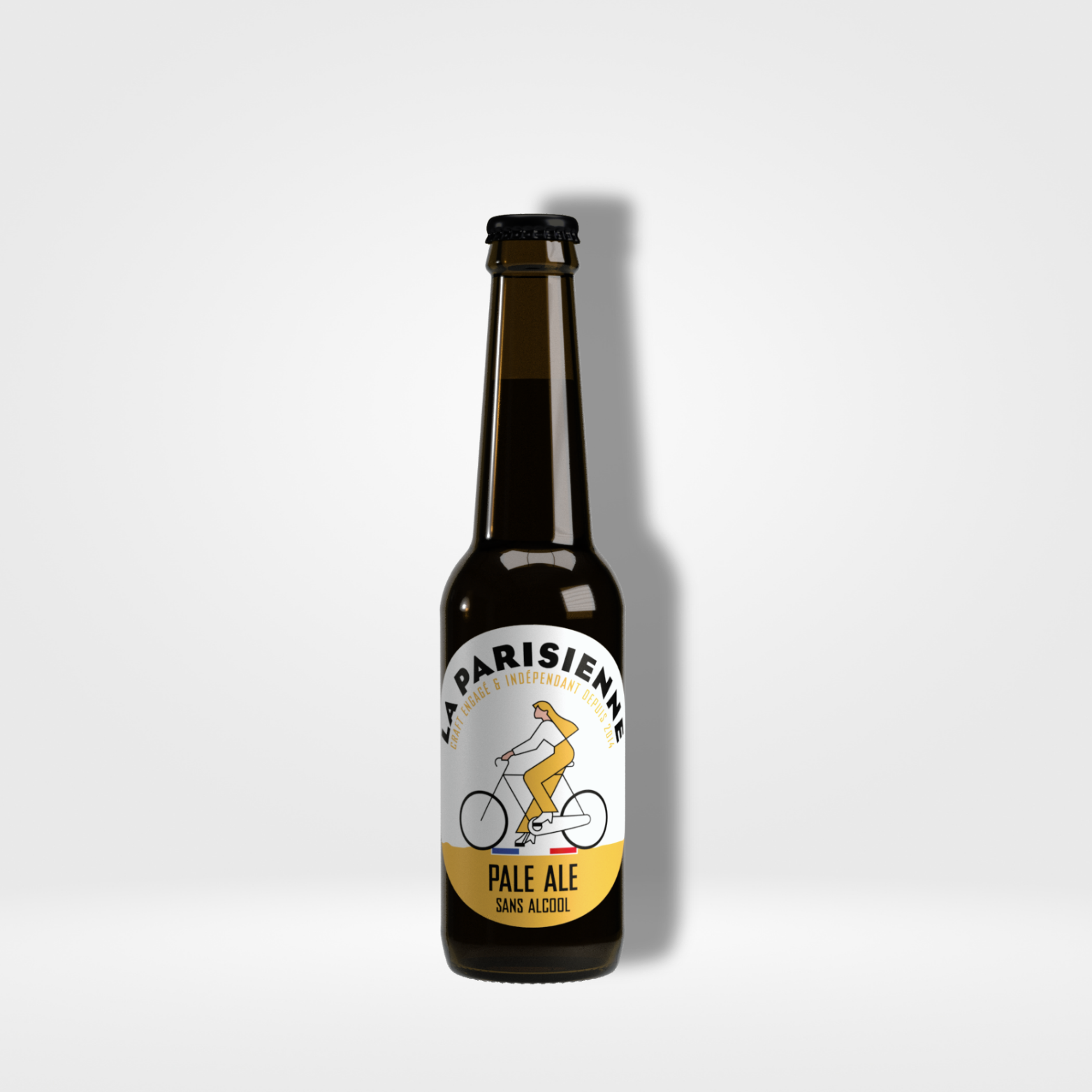 La Parisienne Pale Ale sans alcool Bio verre 24 x 33cl