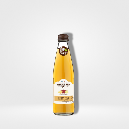 Meneau Jus de Pomme Clarifié verre