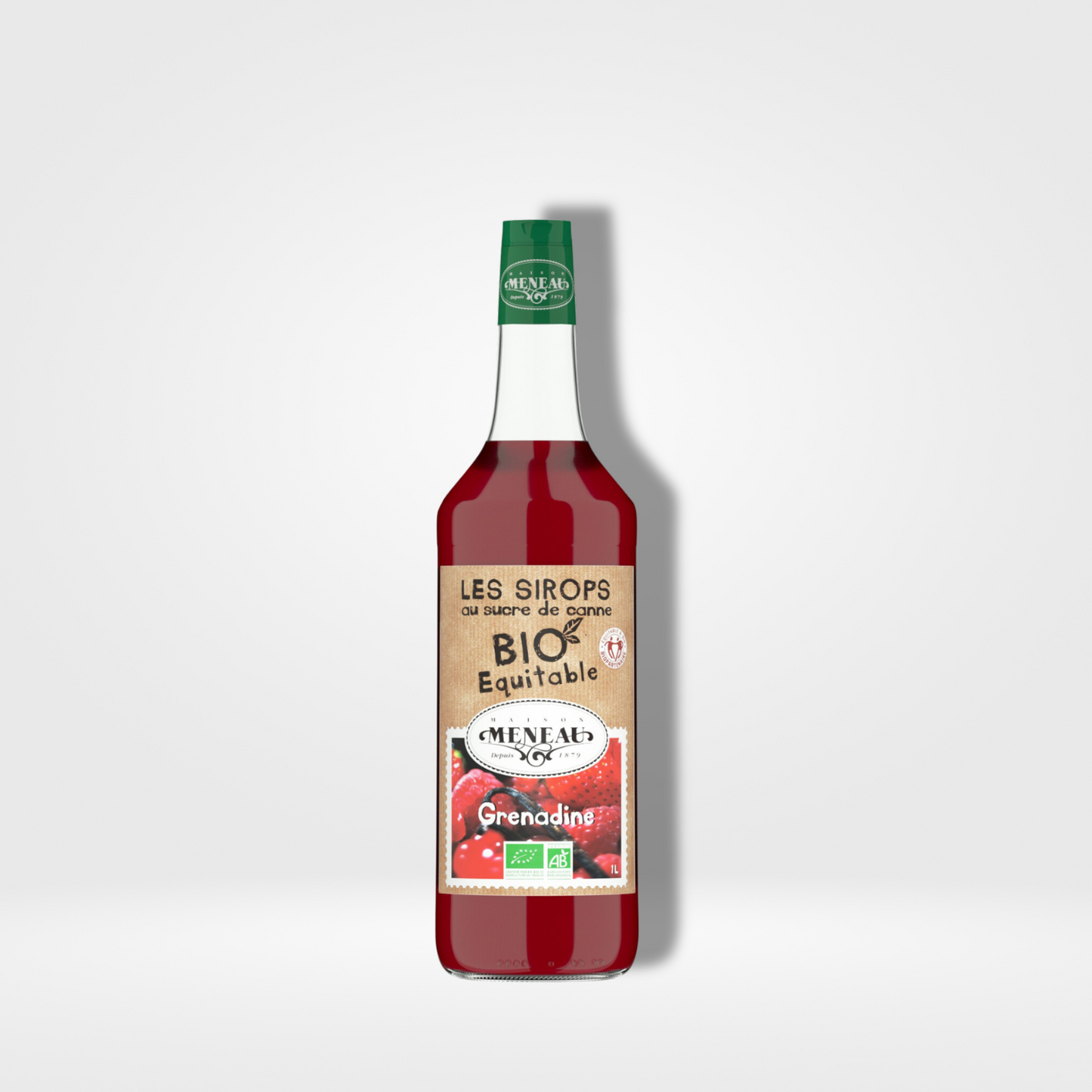 Meneau Sirop Grenadine Verre 6 x 1L