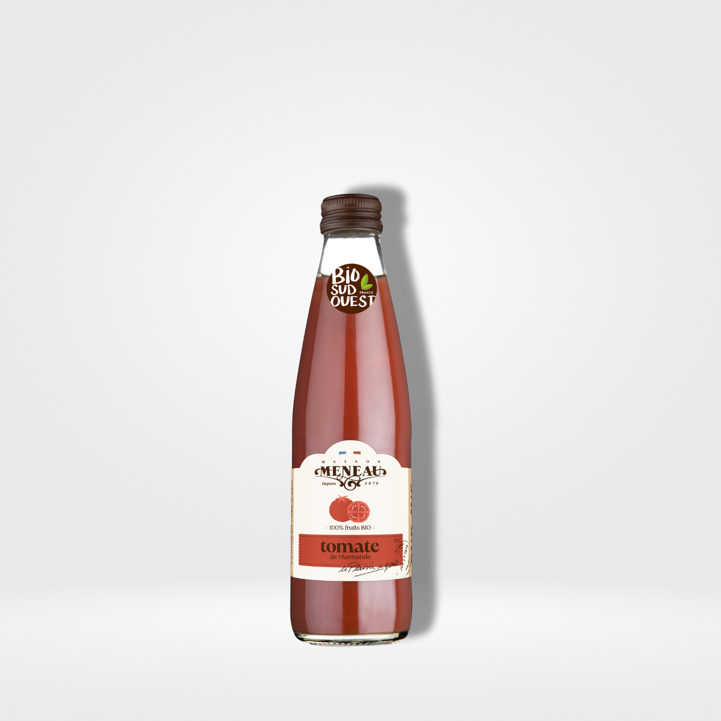 Meneau Jus de Tomate verre - 12 x 25cl