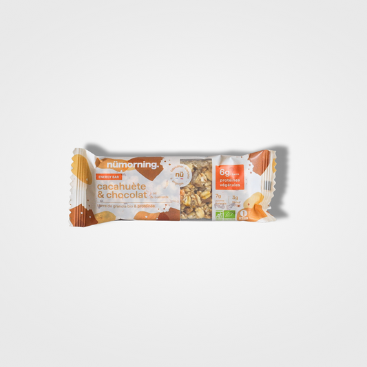 Nümorning Energy bar Cacahuète Fleur de sel & Chocolat