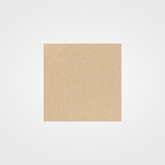 Serviettes kraft 2 feuilles