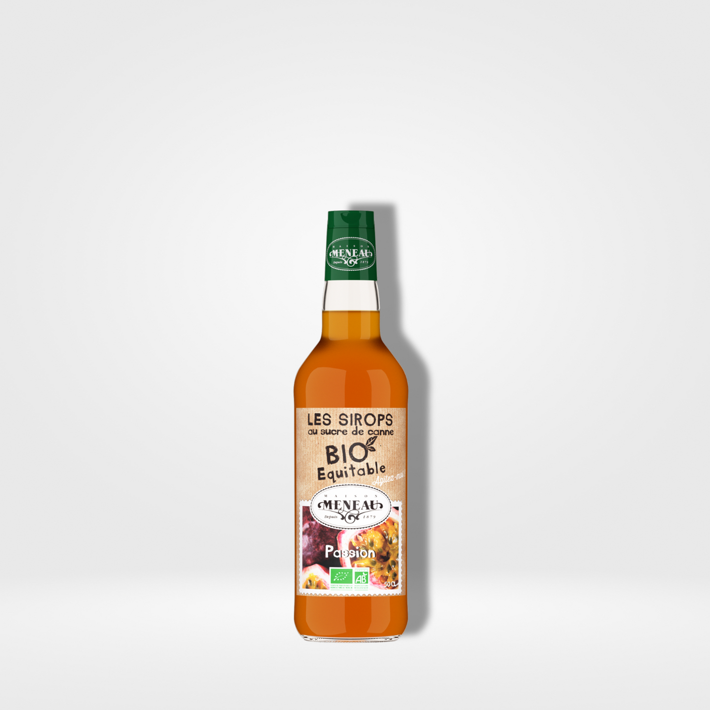 Meneau Sirop Fruit de la Passion verre